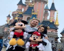 He visited Disneyland with his girlfriend on his 26th birthday.